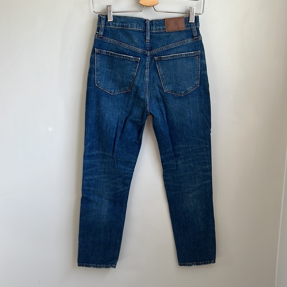 Madewell The High-Rise Slim Boyjean in Barksdale Wash SZ 25 - Picture 10 of 10